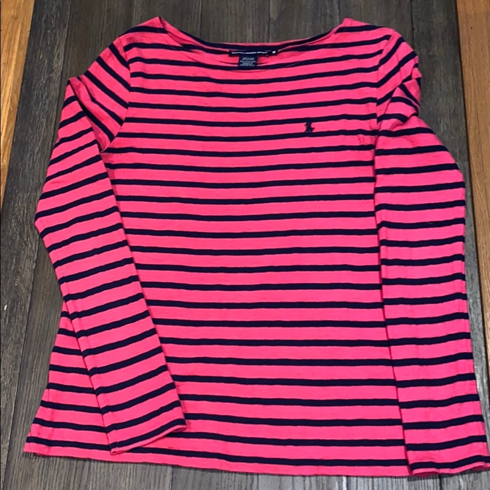 Polo long sleeve tee